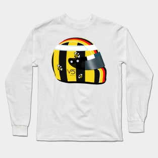 Sebastian Vettel - Save The Bees Helmet Long Sleeve T-Shirt